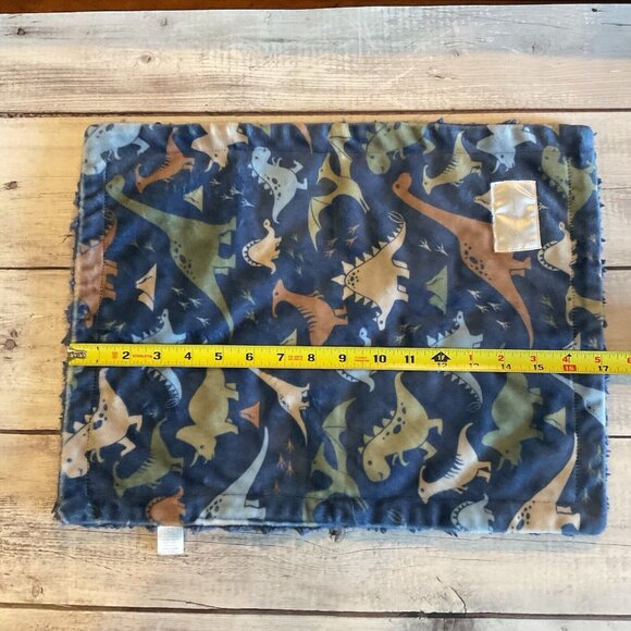 Baby Laundry Dinosaur Lovey Baby Security Blanket Blue - Picture 10 of 13
